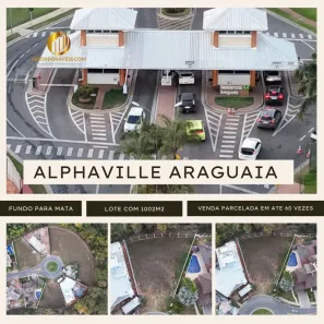 Lote/Terreno à venda, 1002m² no Residencial Alphaville Flamboyant, Goiânia