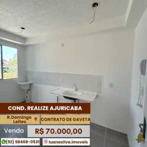 Apartamento com 2 Quartos à venda, 45m² no Planalto, Manaus