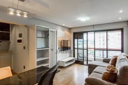Flat com 1 Quarto à venda, 45m² no Higienópolis, São Paulo