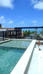 Flat com 1 Quarto à venda, 28m² no Cabo Branco, João Pessoa