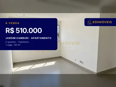 Apartamento com 2 Quartos à venda, 55m² no Jardim Camburi, Vitória