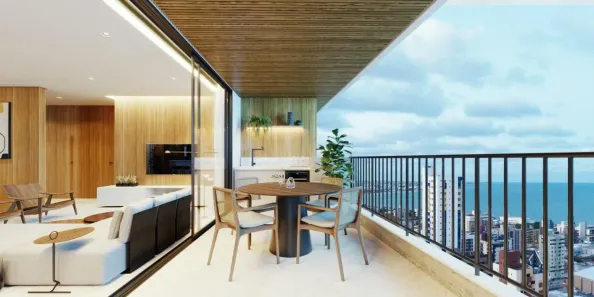 Apartamento com 3 Quartos à venda, 145m² no Tambaú, João Pessoa