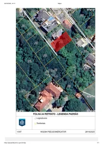 Lote/Terreno à venda, 381m² no Pantanal, Florianópolis