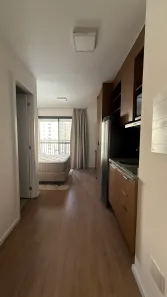 Apartamento com 1 Quarto para alugar, 22m² no Cidade Monções, São Paulo