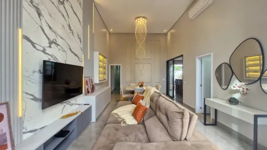 Casa de Condomínio com 3 Quartos à venda, 140m² no Vila Monte Alegre, Paulínia