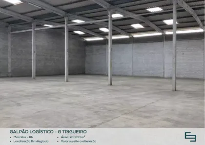 Galpão/Depósito/Armazém para alugar, 1250m² no Distrito Industrial, Macaíba