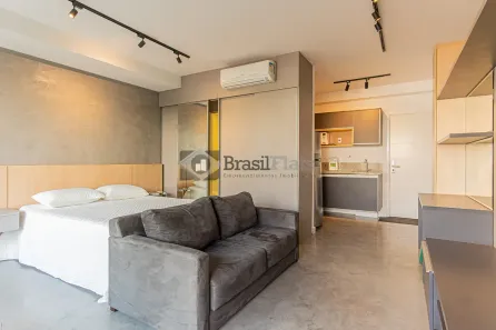 Apartamento com 1 Quarto para alugar, 41m² no Brooklin Paulista, São Paulo