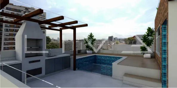 Cobertura com 3 Quartos à venda, 163m² no Laranjeiras, Rio de Janeiro