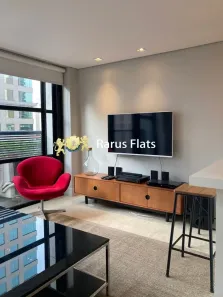 Flat com 1 Quarto para alugar, 47m² no Vila Nova Conceição, São Paulo