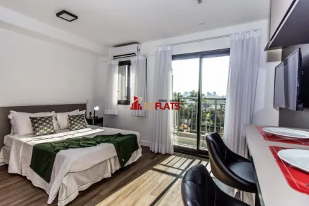 Flat com 1 Quarto à venda, 26m² no Indianópolis, São Paulo