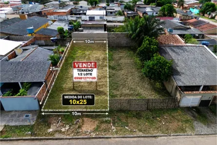 Lote/Terreno à venda, 250m² no Cohab, Porto Velho