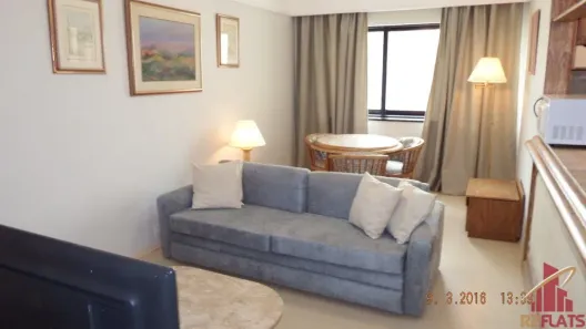 Flat com 1 Quarto para alugar, 42m² no Jardim Paulista, São Paulo