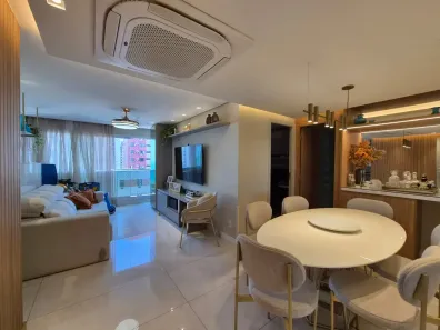 Apartamento com 3 Quartos à venda, 91m² no Meireles, Fortaleza