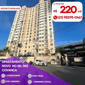 Apartamento com 2 Quartos à venda, 60m² no Covanca, São Gonçalo