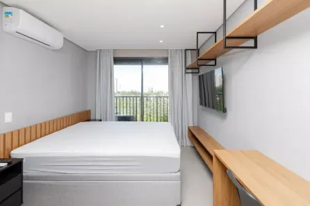 Kitnet com 1 Quarto à venda, 28m² no Brooklin Paulista, São Paulo