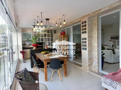 Apartamento com 3 Quartos para alugar, 158m² no Mar e Céu, Guarujá