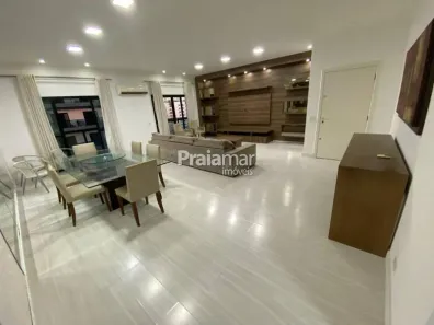 Apartamento com 3 Quartos para alugar, 130m² no Pitangueiras, Guarujá