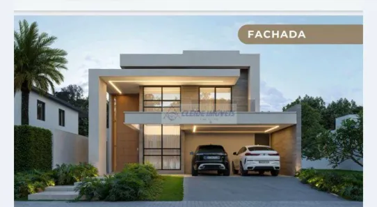 Casa de Condomínio com 4 Quartos à venda, 305m² no Passagem da Conceição, Várzea Grande