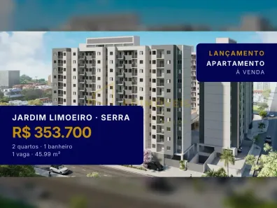 Apartamento com 2 Quartos à venda, 45m² no Jardim Limoeiro, Serra