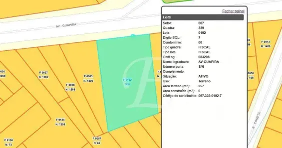 Lote/Terreno à venda, 957m² no Tucuruvi, São Paulo