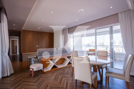Apartamento com 3 Quartos para alugar, 209m² no Vila Gomes Cardim, São Paulo