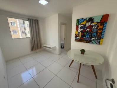 Apartamento com 2 Quartos para alugar, 45m² no Caji, Lauro de Freitas