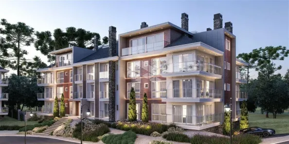 Apartamento com 2 Quartos à venda, 93m² no Carniel, Gramado