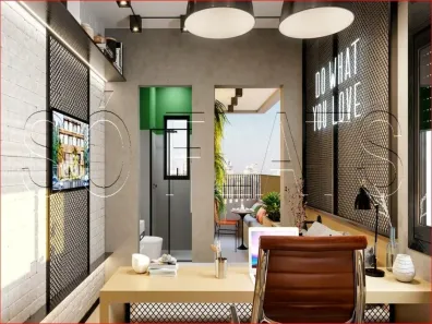 Flat com 1 Quarto à venda, 21m² no Consolação, São Paulo