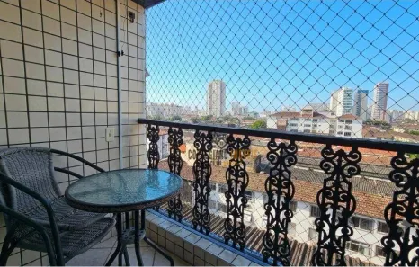 Apartamento com 2 Quartos para venda ou aluguel, 92m² no Vila Belmiro, Santos