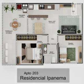 Apartamento com 2 Quartos à venda, 70m² no Carvoeira, Florianópolis