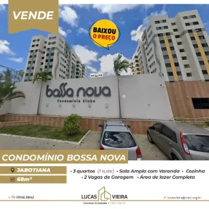 Apartamento com 3 Quartos à venda, 68m² no Jabotiana, Aracaju