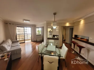 Apartamento com 3 Quartos para alugar, 120m² no Indianópolis, São Paulo