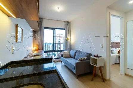 Flat com 1 Quarto à venda, 29m² no Mirandópolis, São Paulo