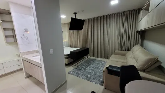Apartamento com 1 Quarto para alugar, 43m² no Jardim Goiás, Goiânia