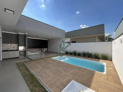 Casa de Condomínio com 3 Quartos para alugar, 156m² no Residencial Palm Park, Estiva Gerbi