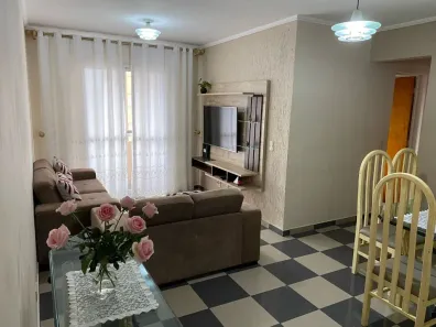 Apartamento com 3 Quartos à venda, 64m² no Vila Camilópolis, Santo André