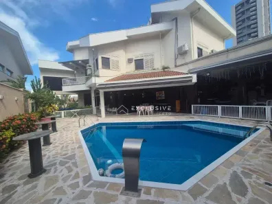 Casa de Condomínio com 4 Quartos para alugar, 537m² no Parque Residencial Aquarius, São José dos Campos