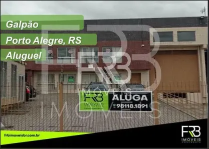 Galpão/Depósito/Armazém para alugar, 1377m² no Sarandi, Porto Alegre