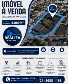 Galpão/Depósito/Armazém com 10 Quartos à venda, 5000m² no Banco de Areia, Mesquita