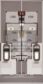 Sobrado com 3 Quartos à venda, 140m² no Sertão do Maruim, São José
