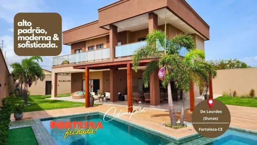 Sobrado com 5 Quartos à venda, 450m² no De Lourdes, Fortaleza