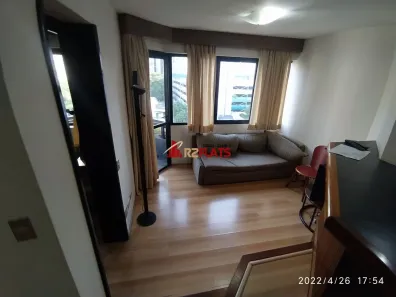 Flat com 1 Quarto para alugar, 47m² no Cidade Monções, São Paulo