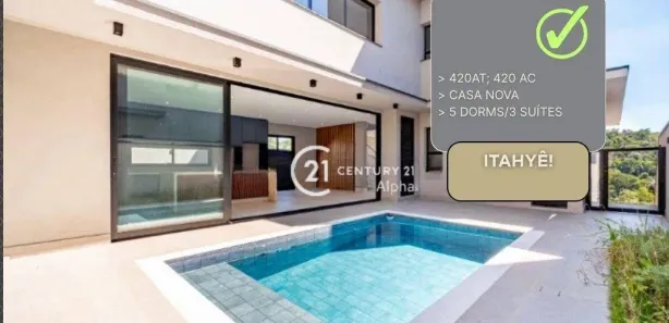 Casa de Condomínio com 5 Quartos à venda, 420m² no Colinas da Anhangüera, Santana de Parnaíba