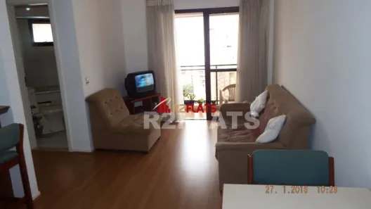 Flat com 1 Quarto para alugar, 45m² no Vila Nova Conceição, São Paulo