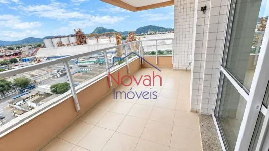 Apartamento com 3 Quartos para alugar, 92m² no Ponta da Praia, Santos