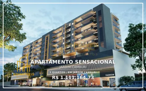 Apartamento com 3 Quartos à venda, 82m² no Jardim Camburi, Vitória