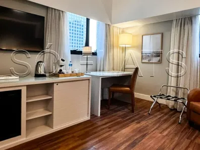 Flat com 1 Quarto à venda, 29m² no Cidade Monções, São Paulo