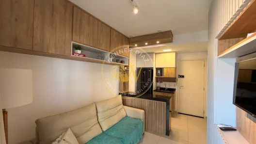 Apartamento com 1 Quarto para alugar, 33m² no Jardim Tarraf II, São José do Rio Preto