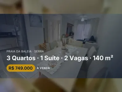 Casa com 3 Quartos à venda, 140m² no Praia da Baleia, Serra