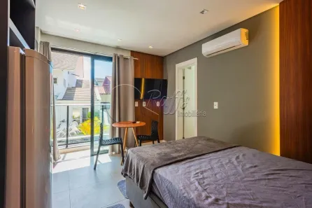 Apartamento com 1 Quarto para alugar, 25m² no Carvoeira, Florianópolis